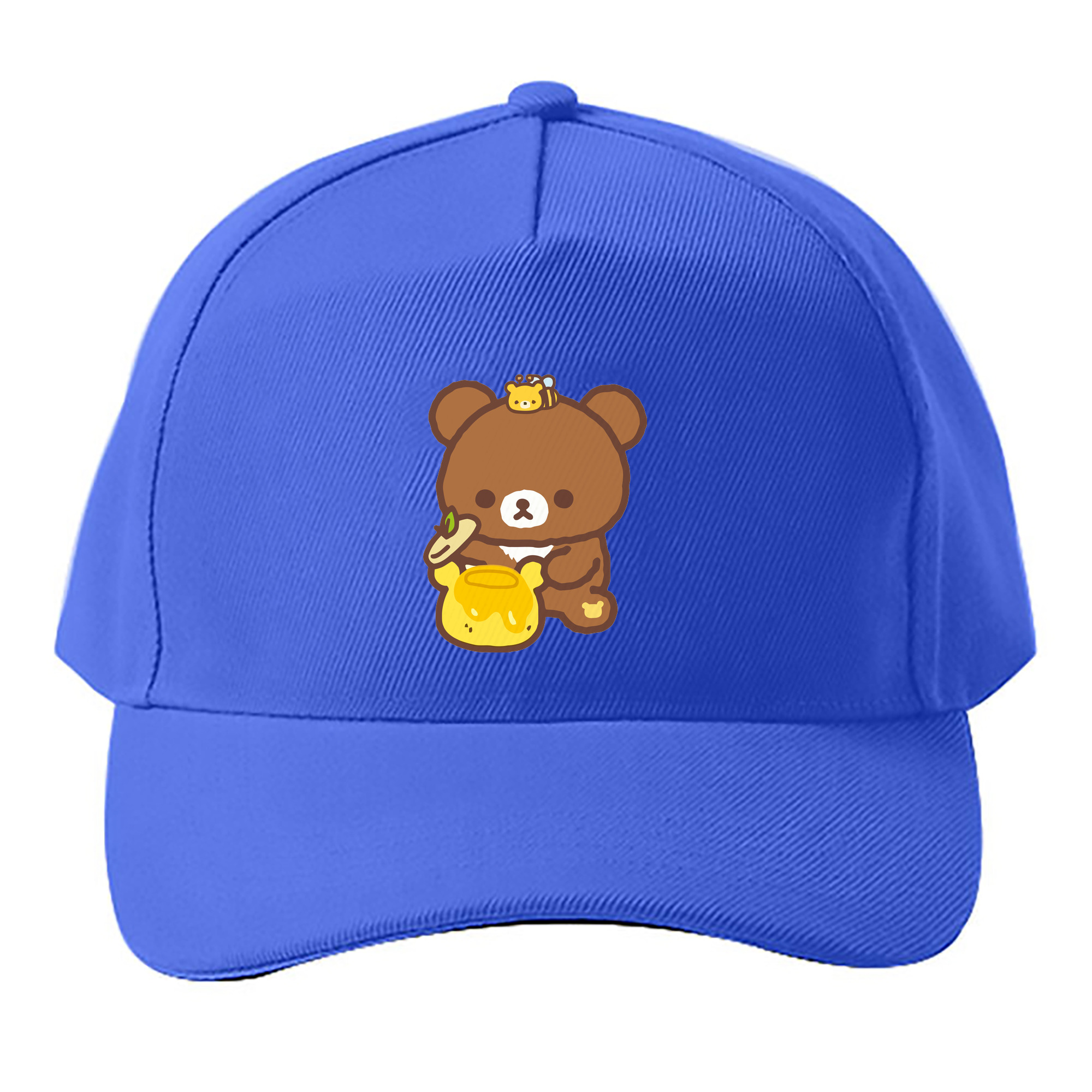 （画像用） リラックマ リラックマ キイロイトリ Rilakkuma Korilakkuma Kiiroitori ベースボールキャップ 綿100％ 男女兼用 帽子 スポーツ